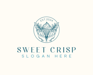 Cupcake Sweets Dessert logo design