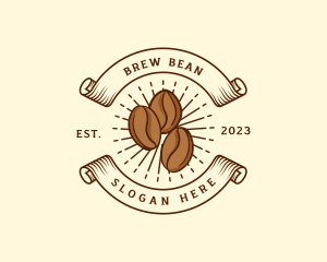 Coffee - Coffee Bean Cafe logo design