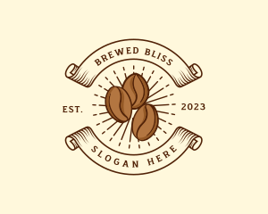 Espresso - Coffee Bean Cafe logo design