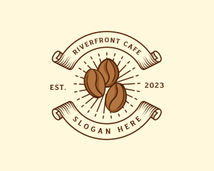 Coffee Bean Cafe logo design