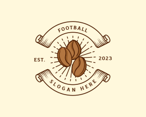 Cafe - Coffee Bean Cafe logo design