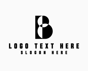 Institutions - Geometric Company Firm Letter B logo design