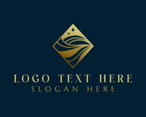 Corporate - Luxury Premium Wave Firm logo design