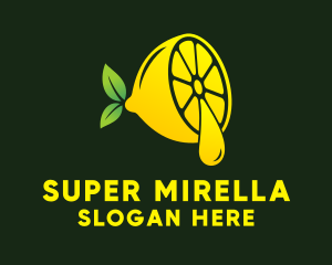 Lemon Essential Oil  Logo