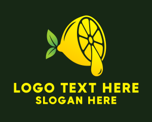 Lemon Essential Oil  Logo