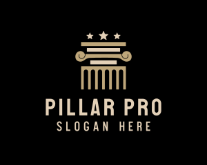 Star Pillar Architecture logo design