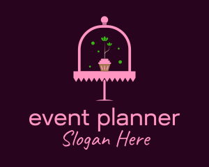 Plant Cupcake Bakery Logo