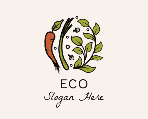 Ingredients - Natural Herb Vegetable logo design