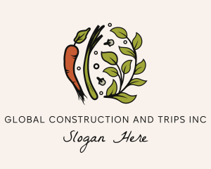 Ingredients - Natural Herb Vegetable logo design