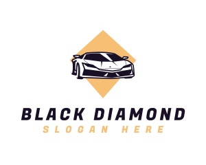 Luxury Diamond Vehicle logo design