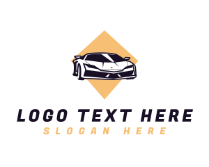 Auto Detailing - Luxury Diamond Vehicle logo design