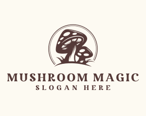 Mushroom - Mushroom Organic Fungi logo design