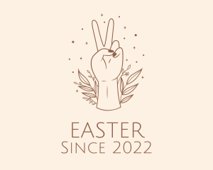 Healing - Hand Peace Cosmetics logo design