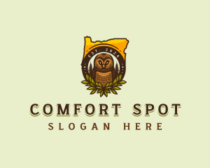 Owl Bird Forest logo design