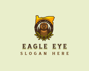 Owl Bird Forest logo design