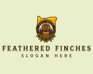 Owl Bird Forest logo design