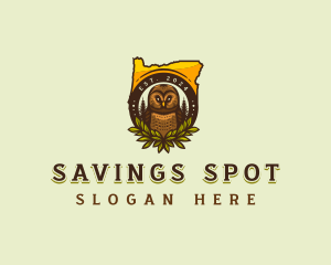 Owl Bird Forest logo design