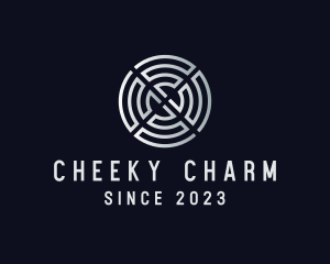 Maze Asian Lucky Charm logo design