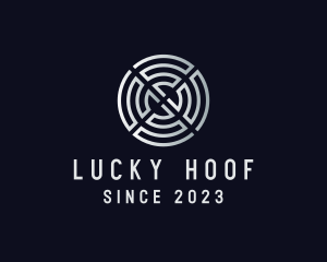 Maze Asian Lucky Charm logo design