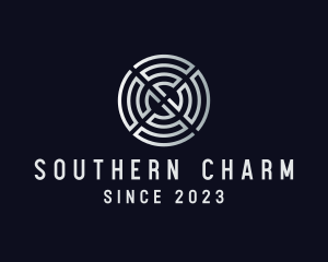Maze Asian Lucky Charm logo design