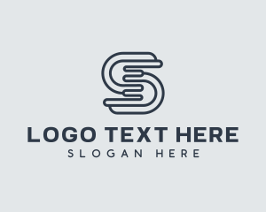 Programmer - Tech Programmer Letter S logo design