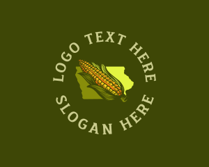 Sweet Corn - Fresh Iowa Sweet Corn logo design