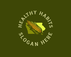 Fresh Iowa Sweet Corn logo design