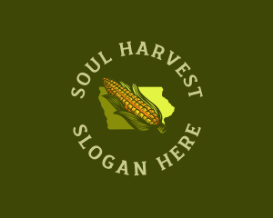 Fresh Iowa Sweet Corn logo design