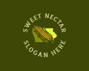 Fresh Iowa Sweet Corn logo design