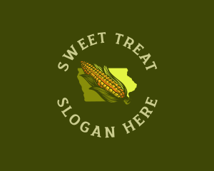 Fresh Iowa Sweet Corn logo design