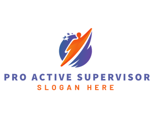 Supervisor - Leader Coach Success logo design