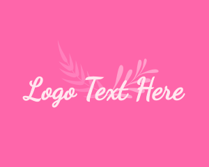 Girly Wellness Cursive Logo