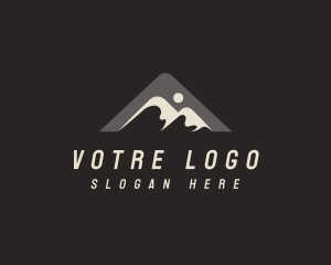 Outdoor Mountain Adventure  Logo