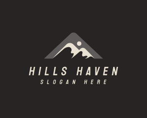 Outdoor Mountain Adventure  logo design