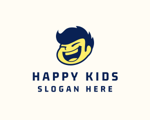 Kid Cartoon Character logo design