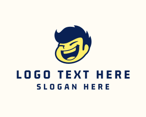 Kid Cartoon Character Logo