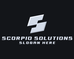 Courier Cargo Logistics Letter S logo design