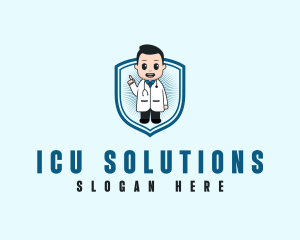 Icu - Medical Doctor Physician logo design