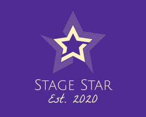 Actor - Bright Entertainment Star logo design