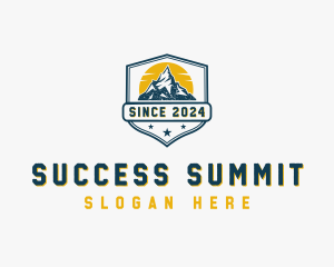 Summit Mountain Trekking logo design