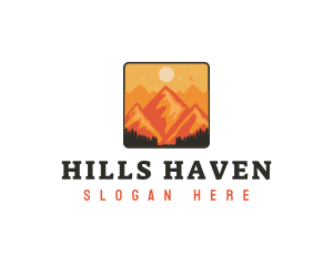 Mountain Peak Hills logo design