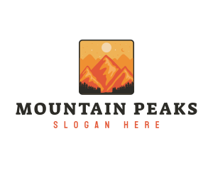 Mountain Peak Hills logo design