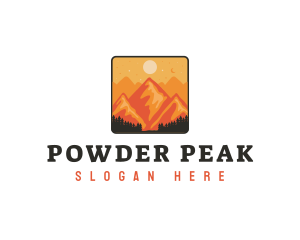 Mountain Peak Hills logo design