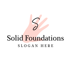 Stylist Hand Beauty Salon  Logo