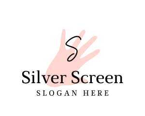 Cafe - Stylist Hand Beauty Salon logo design