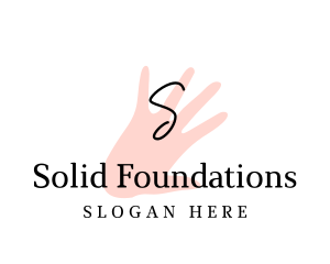 Social Club - Stylist Hand Beauty Salon logo design