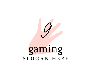 Blogger - Stylist Hand Beauty Salon logo design