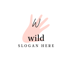Makeup - Stylist Hand Beauty Salon logo design