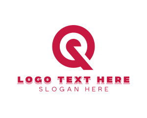 Bold - Target Business Letter Q logo design