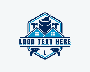 Remodeling - Carpentry Maintenance Handyman logo design